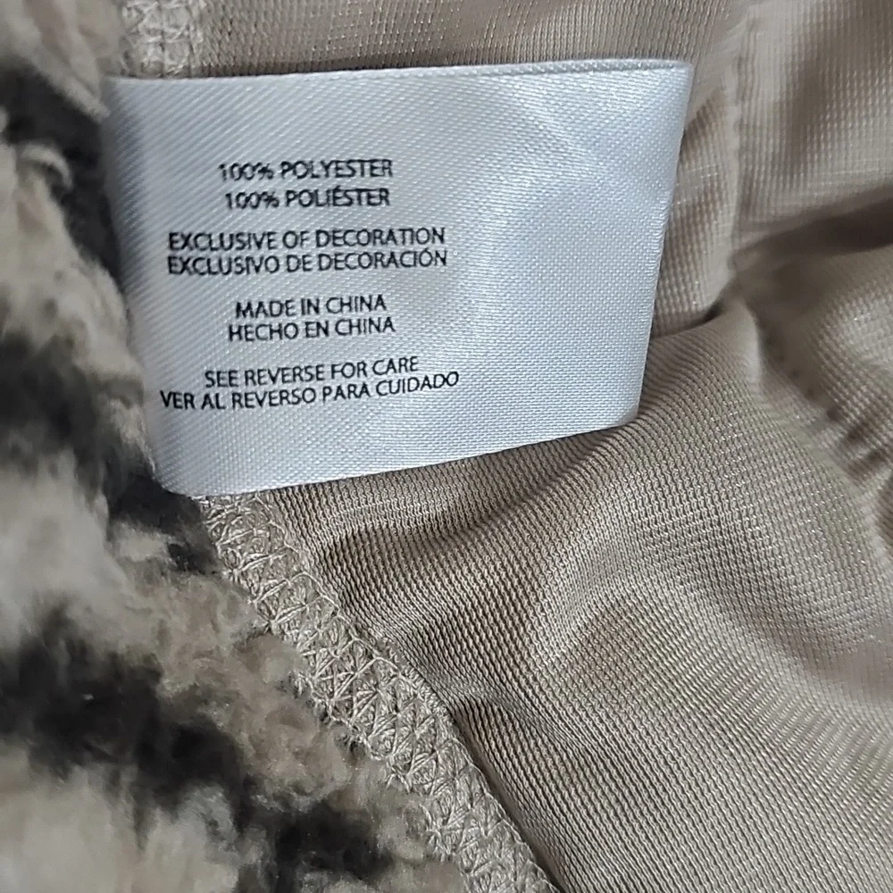 Eddie Bauer Jacket Womens Dark Gray Fleece Full Zip Outerwear Long Sleeve - Picture 8 of 8